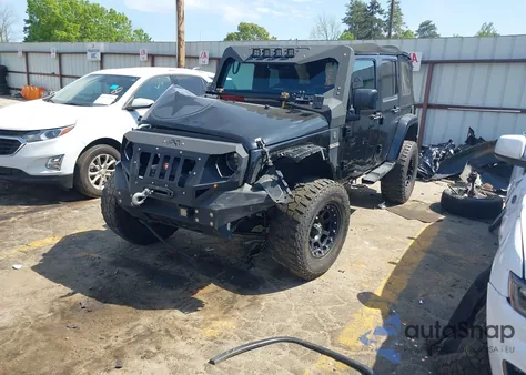 2016 Jeep Wrangler Unlimited Freedom из США, поврежденный, VIN 1C4BJWDG5GL162778